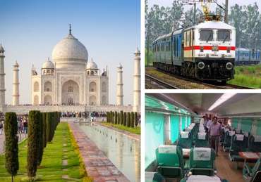 Same Day Taj Mahal Tour From Delhi By Gatimaan